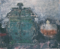 須田国太郎《古銅器》1952年