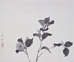村上華岳《墨椿》1925年