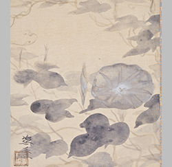 村上華岳《朝顔》